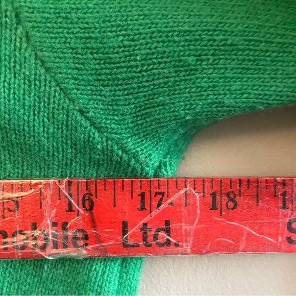 *Rare* Vintage O12 Benetton Wool 3/4 Sleeve Sweater w Chipmunk Characters - Picture 13 of 16